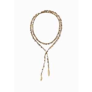 Stella & Dot Zoe Lariat Necklace in gold